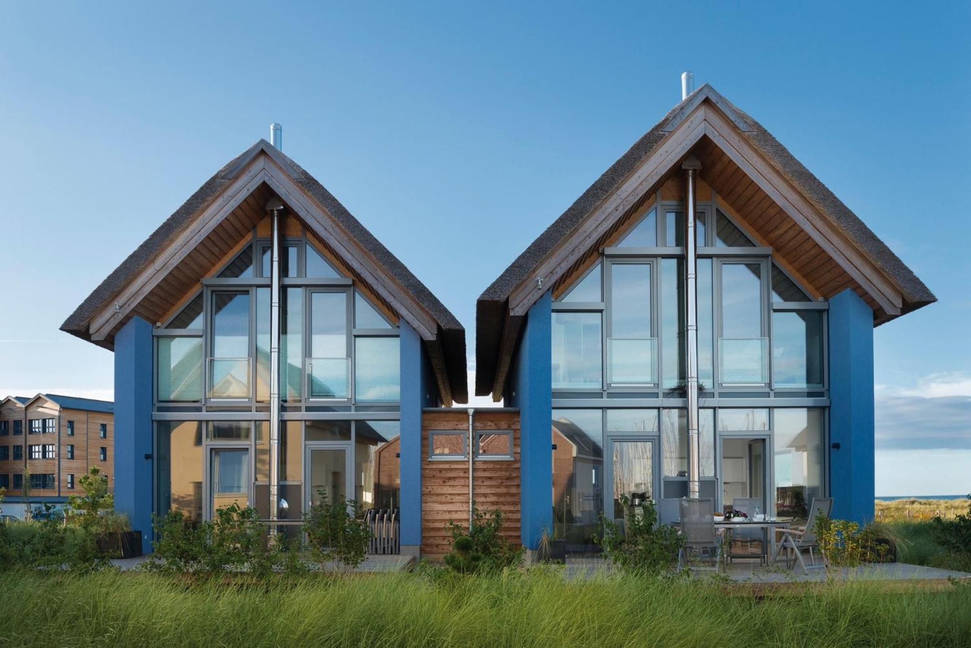 Ostsee - Reetdachhaus Nr 36 "Warder" Im Strand Resort 海利根港 外观 照片
