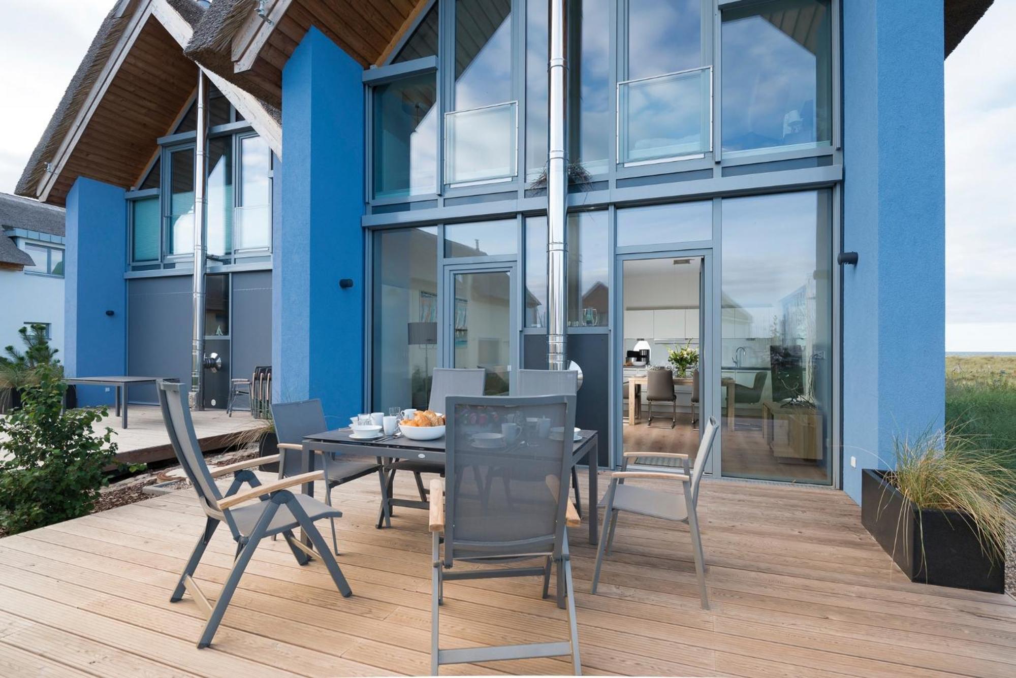Ostsee - Reetdachhaus Nr 36 "Warder" Im Strand Resort 海利根港 外观 照片